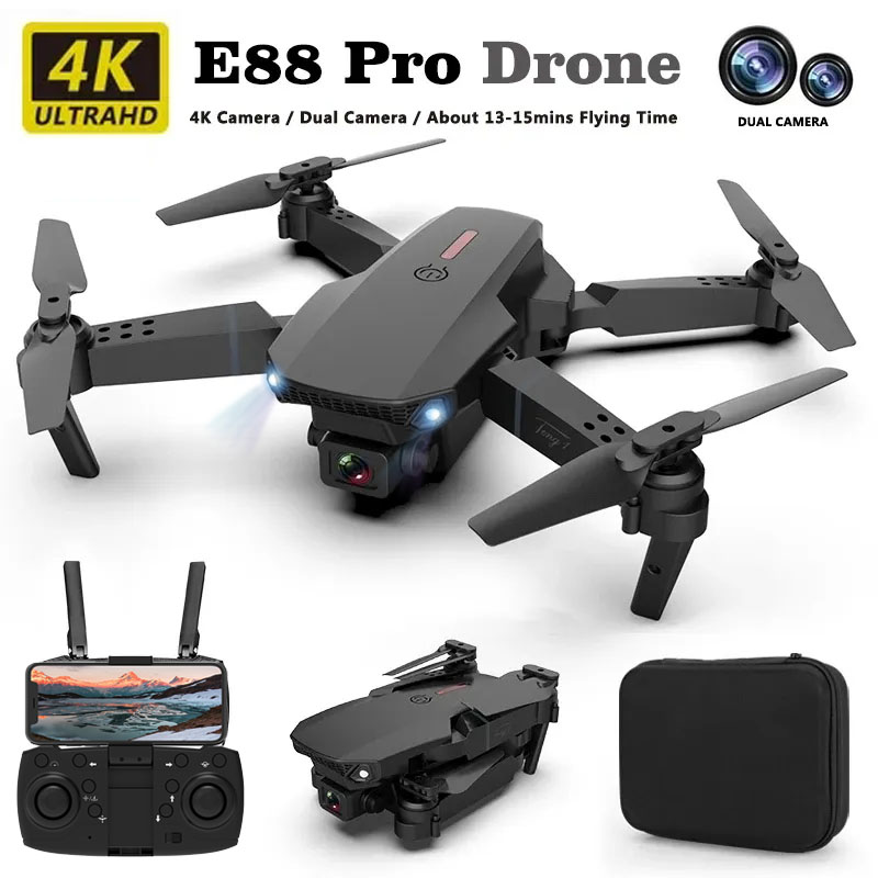 Drone Top Rc - E88pro ドローンプロフェッショナル Dron オプティカルフロー 4 k