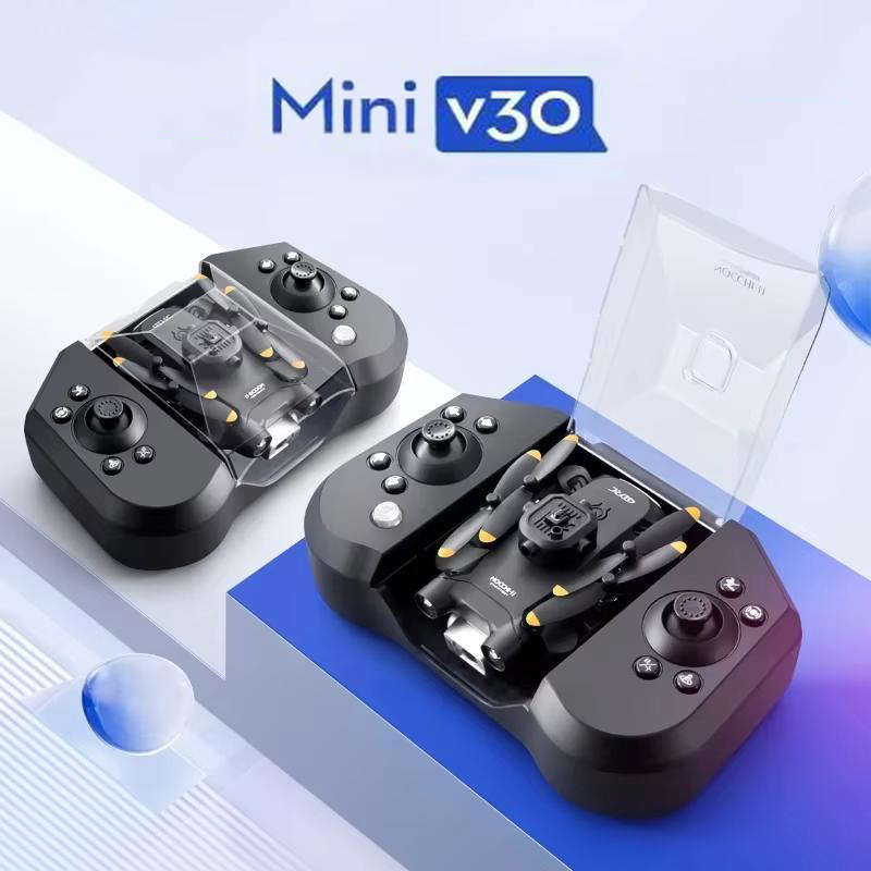 Drone Top Rc - ミニドローンv30,HDカメラ,fpv rc,プロの5面障害物回避,ヘリコプターのおもちゃ,XIAOMI-4DRC p,1080