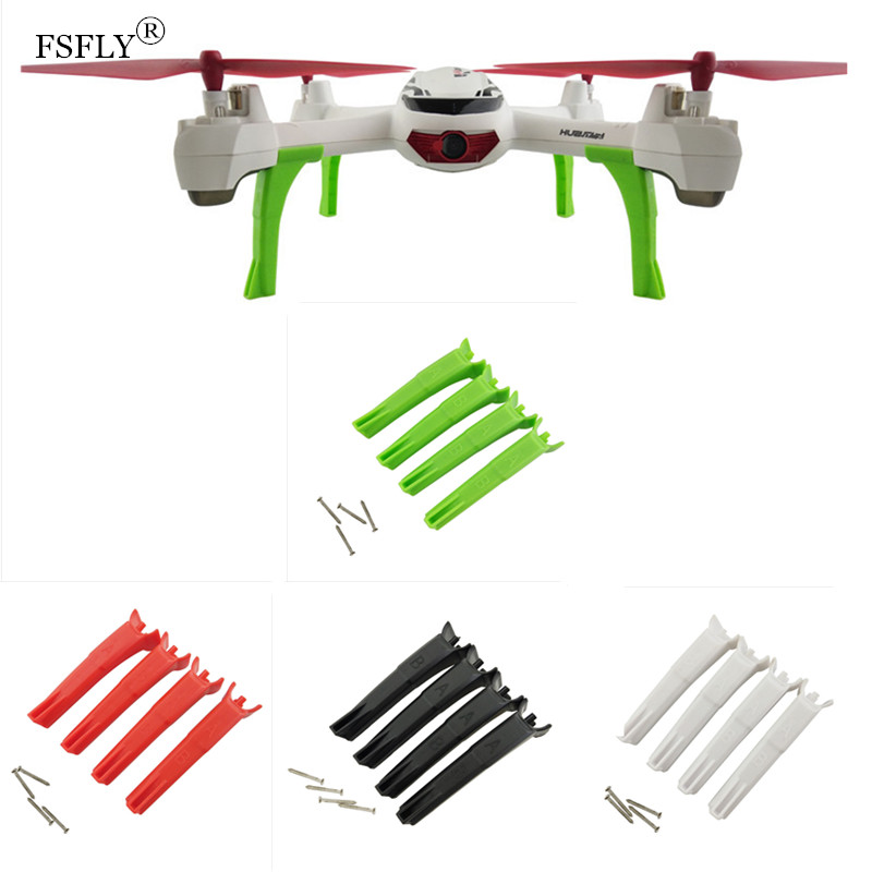 Drone And Car - Shumsan-rcドローン三脚ネットギア、折りたたみ式四重車、白、緑、黒、赤、x4、h502s、h502e、ロットあたり4個