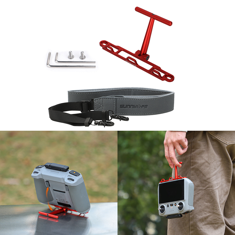 Drone Rc Neck Strap - ドローン用スタンドネックストラップ,2in 1マウント,リモートコントロールストラップ,dji mini 4pro,mini 3,3pro用マウント