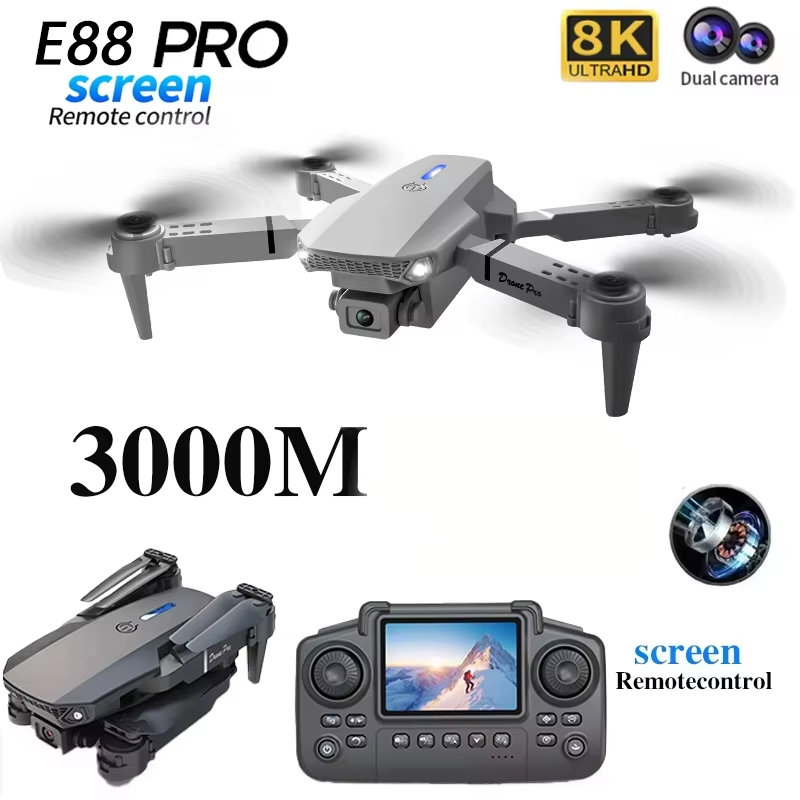 Drone Top Rc - 2026年新型E88ドローン 8K HDカメラ搭載 空撮 5G WIFI