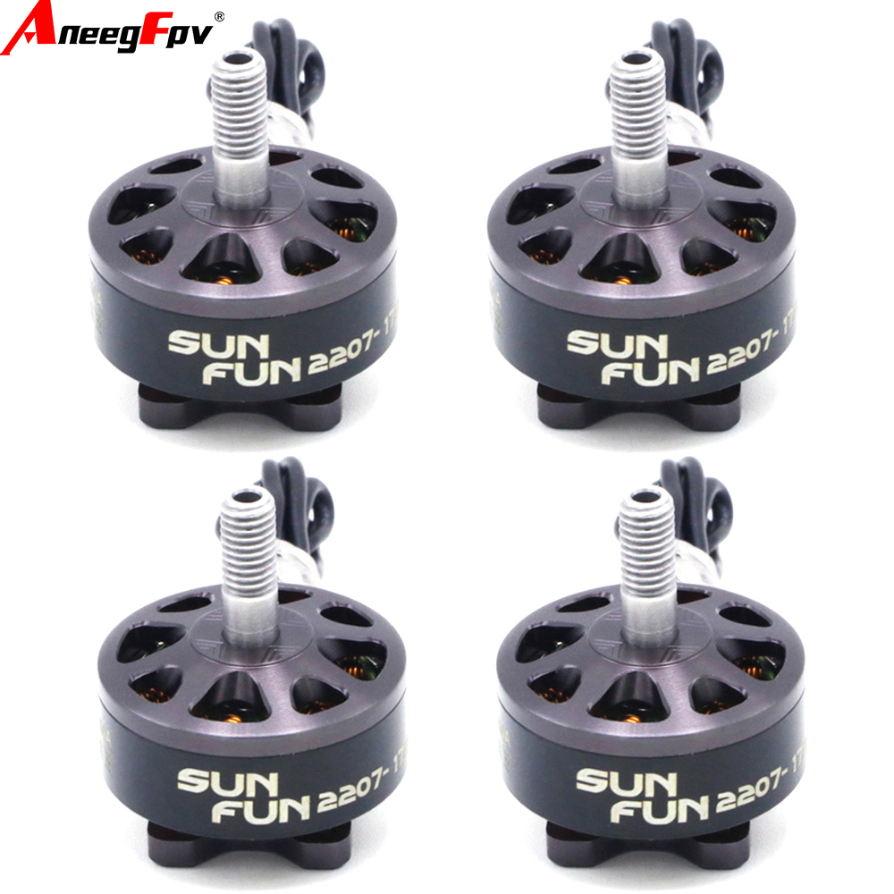 Dron Rc Quadcopter - 1/4個セット Sun Fun 2207 ブラシレスモーター CWネジ
