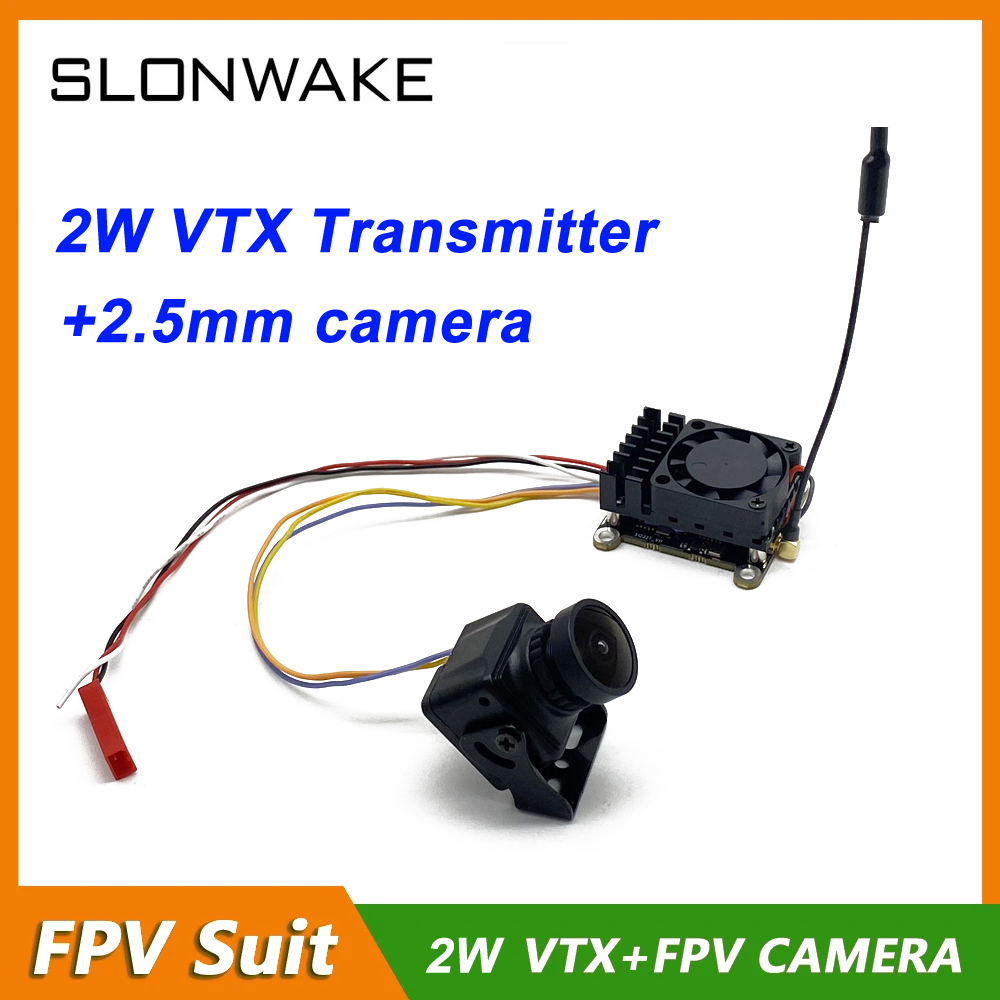 Vtx Video Transmitter - 長距離 5.8 グラム 48CH 200/500/1000/2000mW 調整可能な