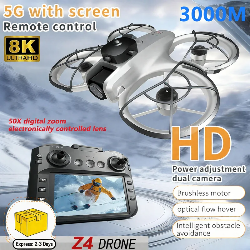 新型MINI Z4ドローン 4KプロフェッショナルWIFI  - Drone Udi Rc のレビューと価格