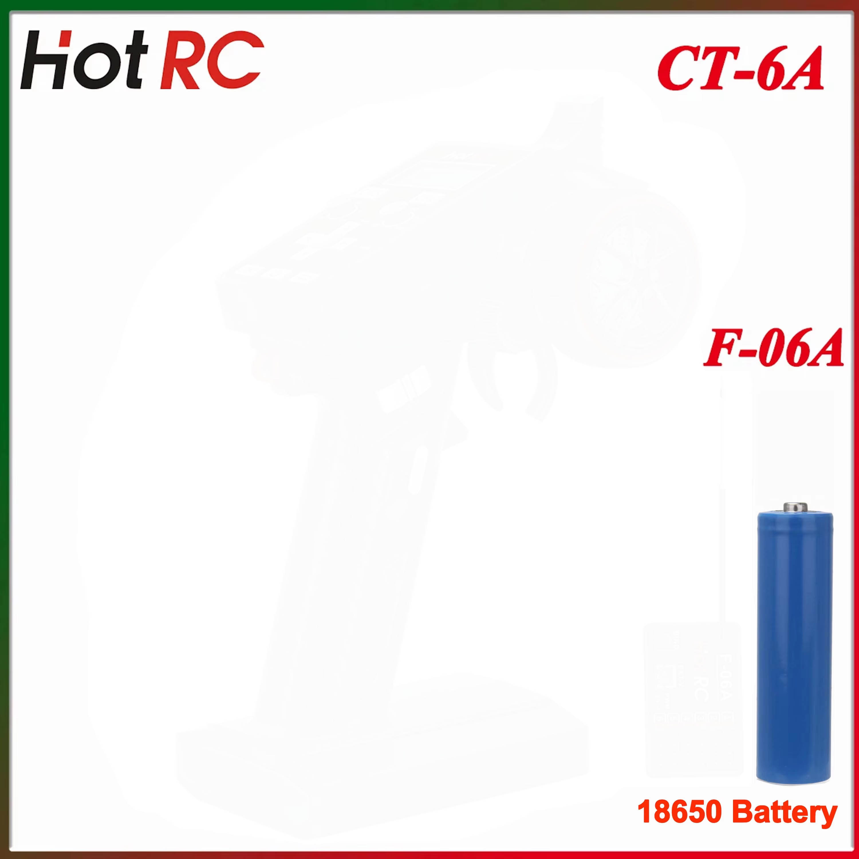 HotRC CT-6A 2.4G 6CH 6チャンネル片手操 - Drone And Car のレビューと価格