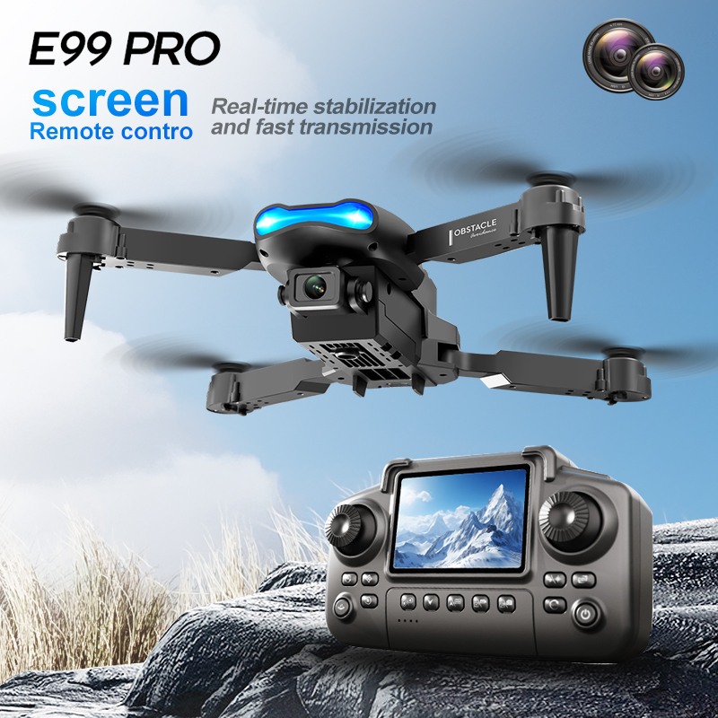 ZNLYRION RC ドローン 4K デュアルカメラ E9 - Drone Rc E99 K3 のレビューと価格