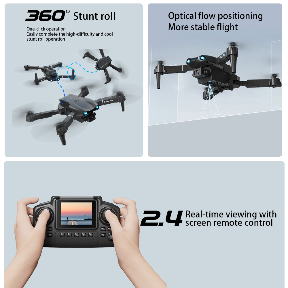 ZNLYRION RC ドローン 4K デュアルカメラ E9 - Drone Rc E99 K3 のレビューと価格
