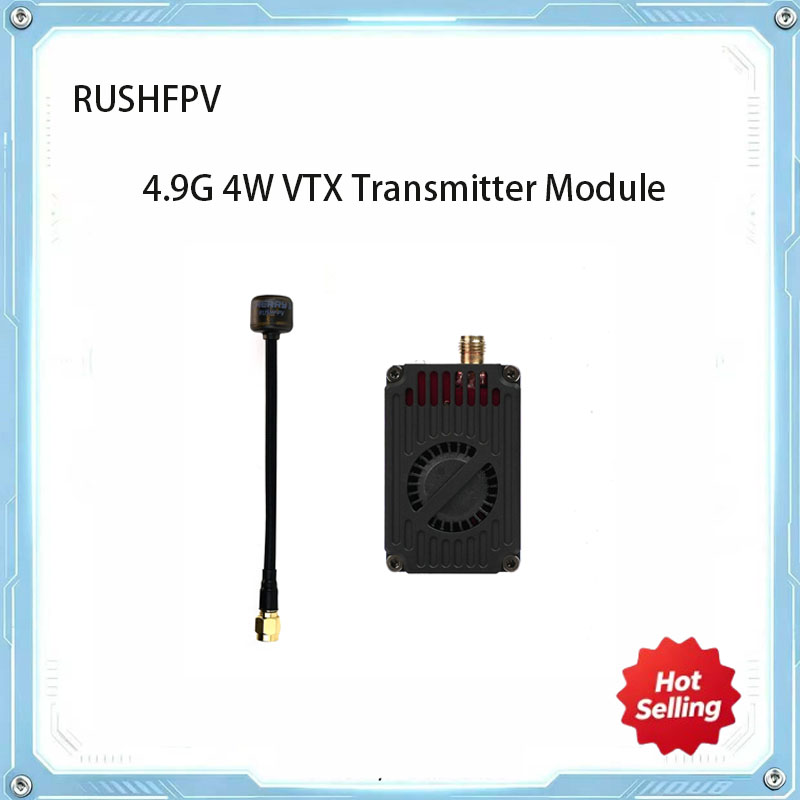 RUSHFPV 4.9GHz 4W VTX FPVビデオ送信 - Vtx Video Transmitter のレビューと価格