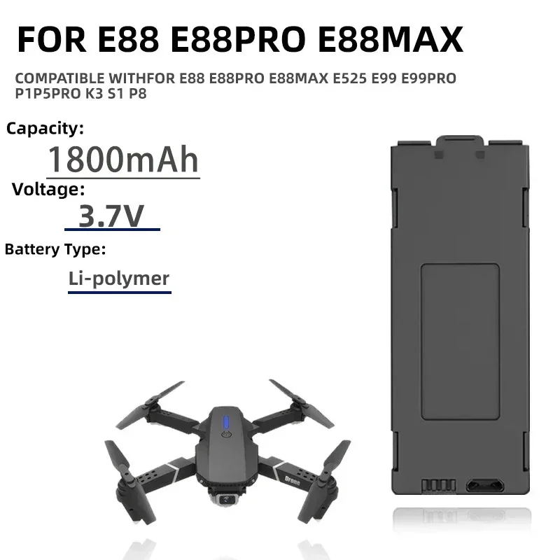 E99プロドローンリチウム充電式バッテリー、rcドローン用オ - Drone Rc E99 K3 のレビューと価格
