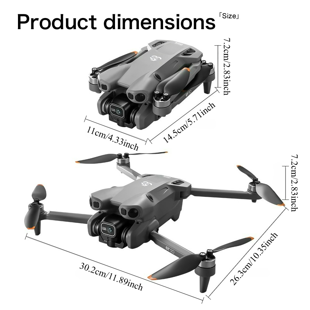 GT50 RCドローン |   4.3インチ大画面 5G H - Drone Top Rc のレビューと価格