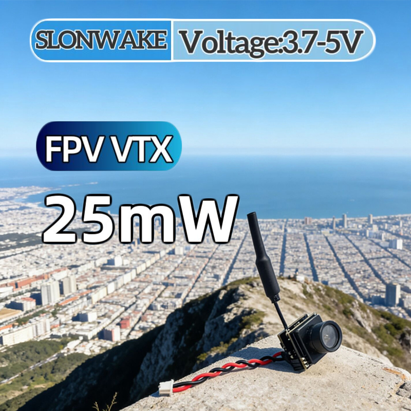 SLONWAKE FPV 25mW パワーシミュレーション  - Drone Rc Airplane のレビューと価格