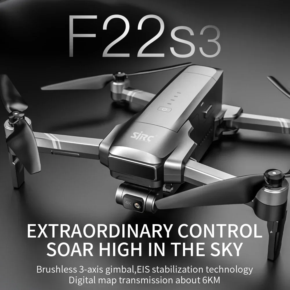 SJRC F22 S3 pro 折りたたみ式RCクアッドコプ - Drone Top Rc のレビューと価格