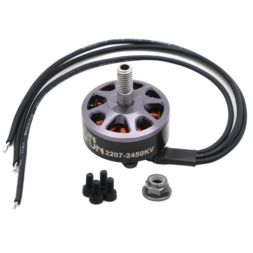 1/4個セット Sun Fun 2207 ブラシレスモーター - Dron Rc Quadcopter のレビューと価格