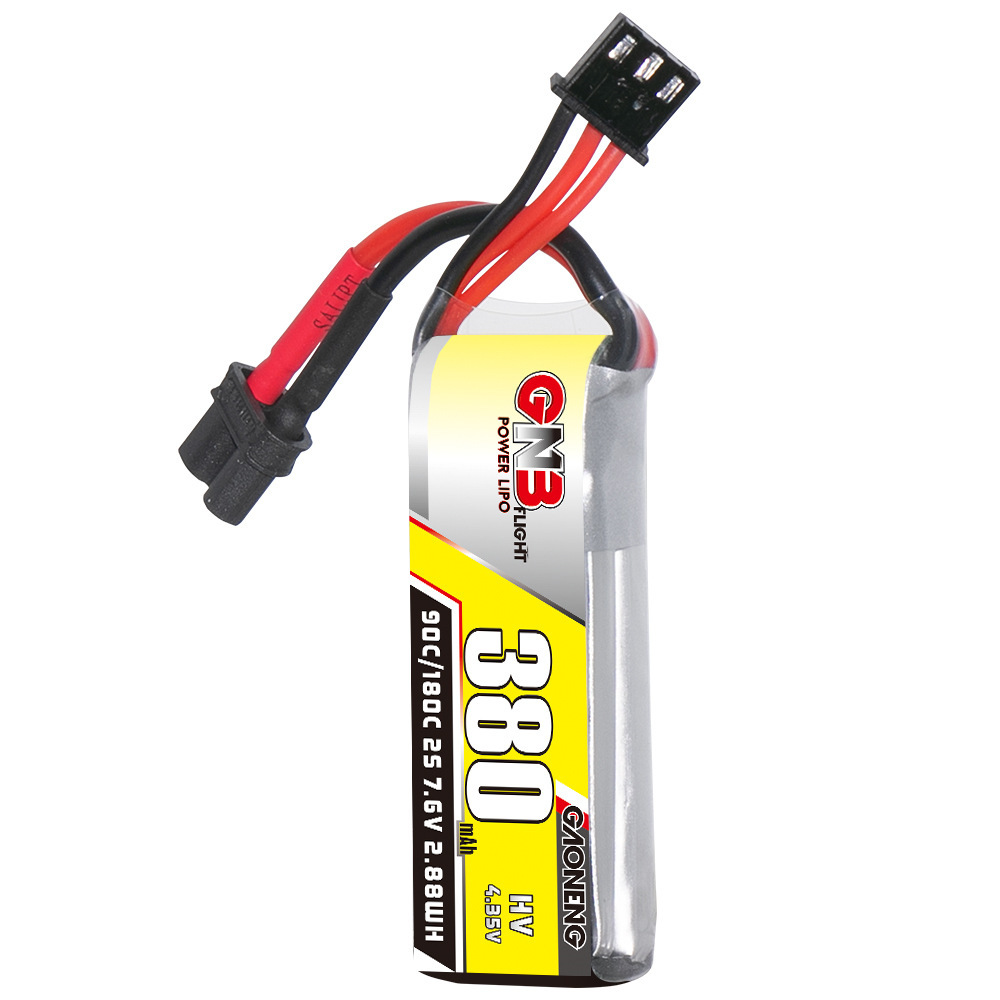 GNB 2S 7.6V 380mAh 90C/180C リポ - Dron Rc Quadcopter のレビューと価格