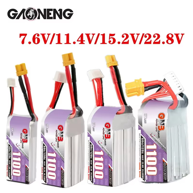 GNB 1100mAh 2S 3S 4S 6S 60C/12 - Drone Rcs のレビューと価格
