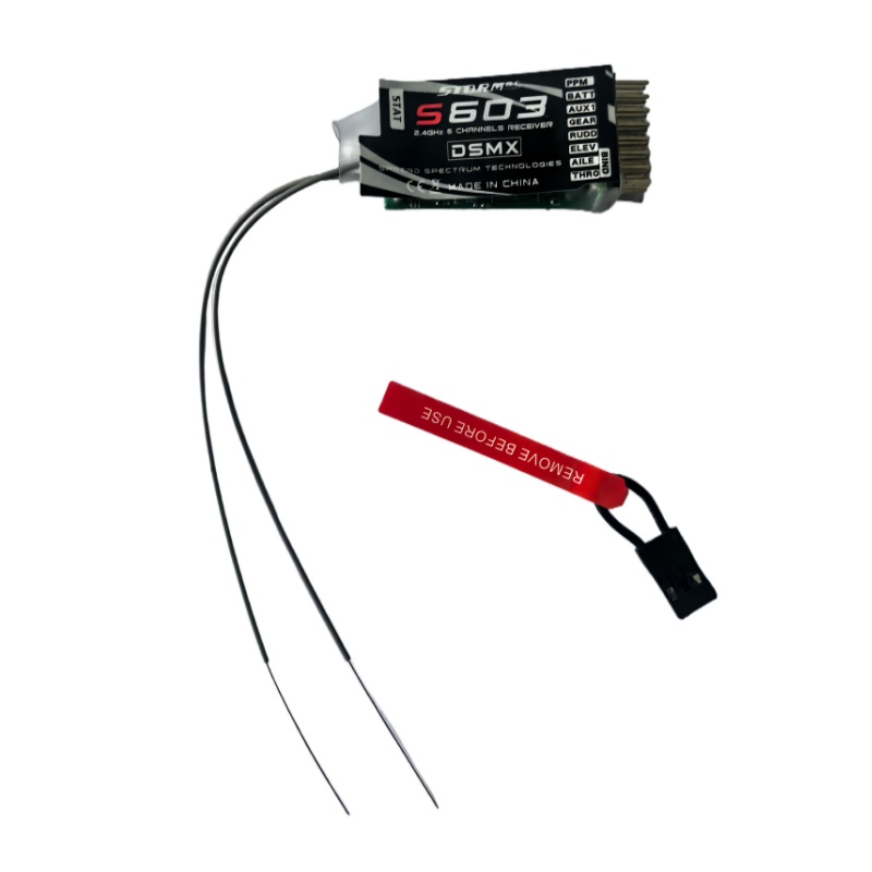 S603 DSMX DSM2 6CH RCレシーバー PPM - Plane Drone Rc のレビューと価格