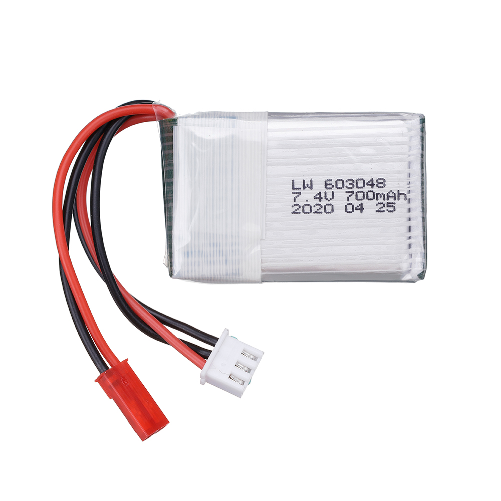 7.4V 700mAh 25c リポバッテリー MJXRC  - Drone Rcs のレビューと価格