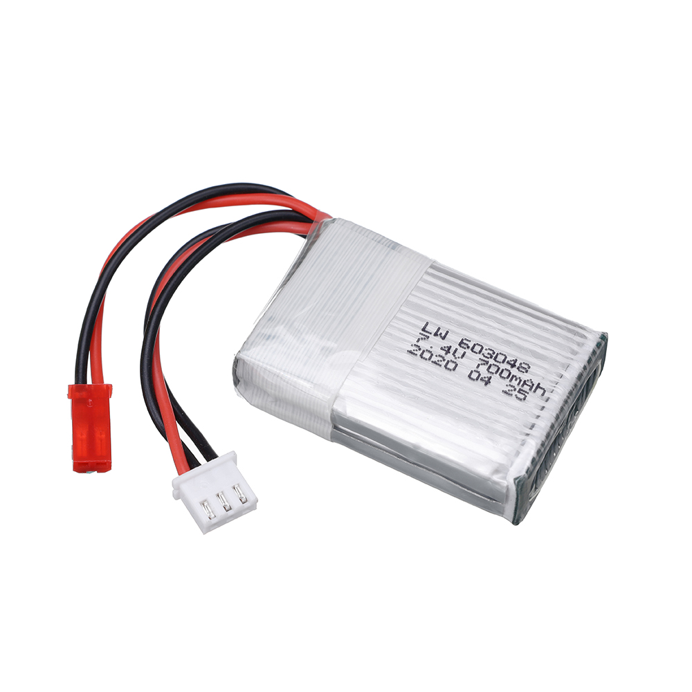 7.4V 700mAh 25c リポバッテリー MJXRC  - Drone Rcs のレビューと価格