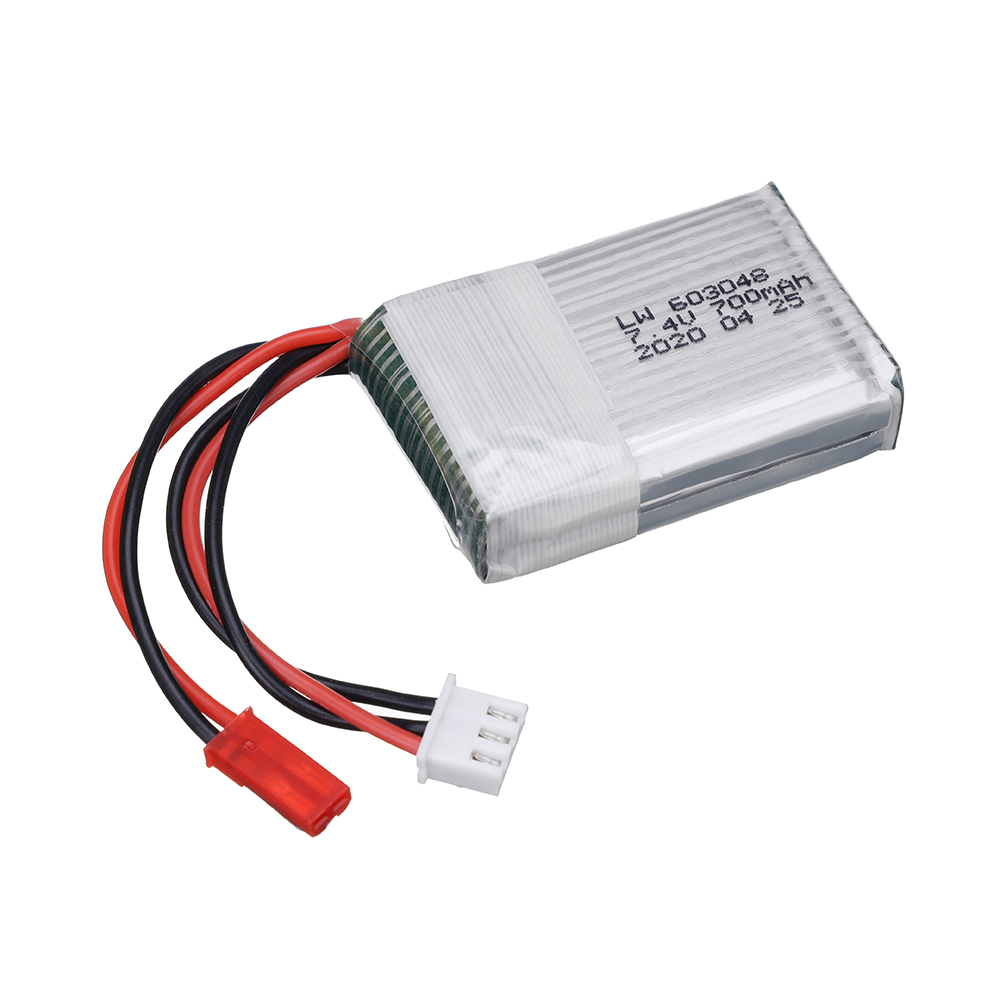 7.4V 700mAh 25c リポバッテリー MJXRC  - Drone Rcs のレビューと価格