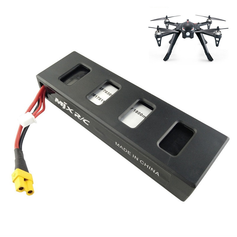 オリジナル7.4v 1800バッテリーmjx r/cバグ3/ - Drone Zll Rc のレビューと価格