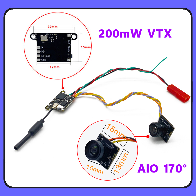 SLONWAKE 5.8G 1200TVL FPV カメラ  - Drone Rc Airplane のレビューと価格