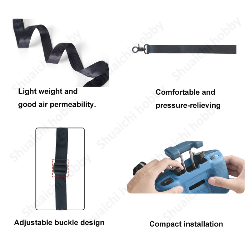 1 個のリモコン調整可能なネックストラップ、プラスチックマウ - Drone Rc Neck Strap のレビューと価格