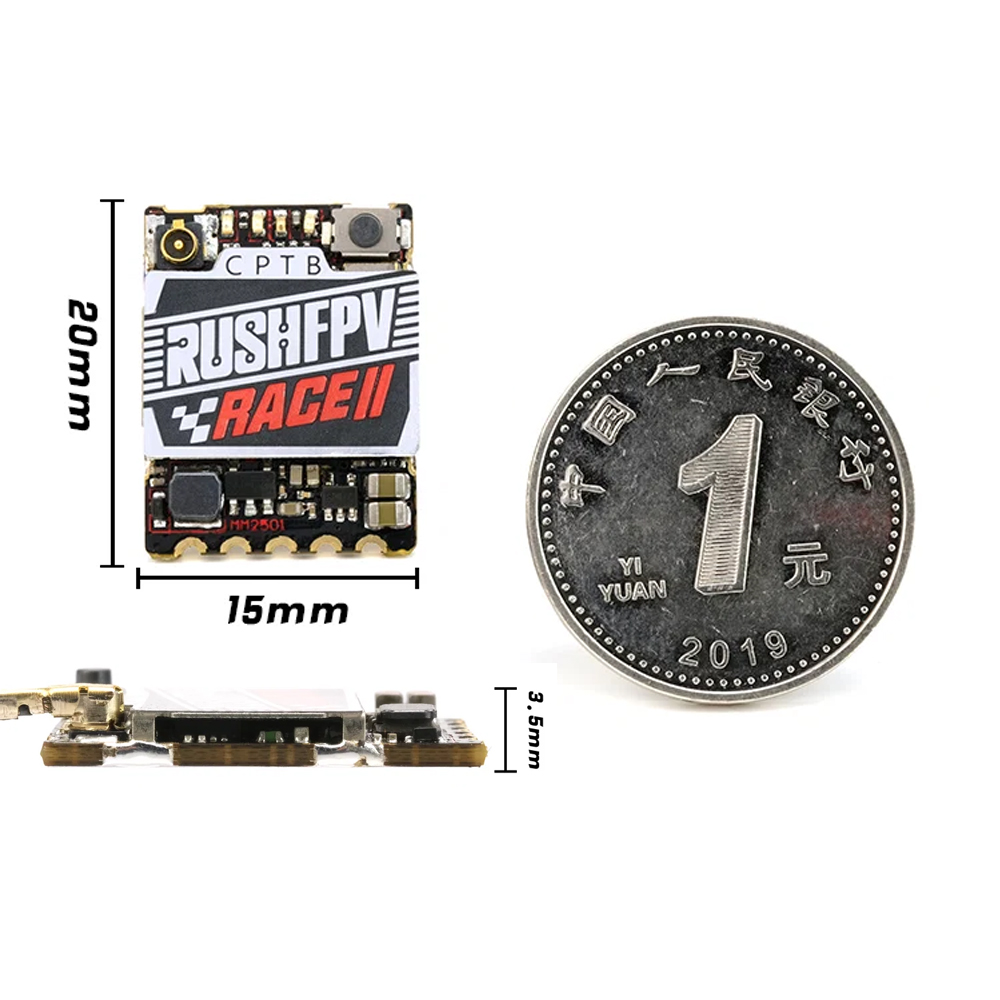 Rushfpv Rush fpv Tank Race2 20 - Vtx Video Transmitter のレビューと価格
