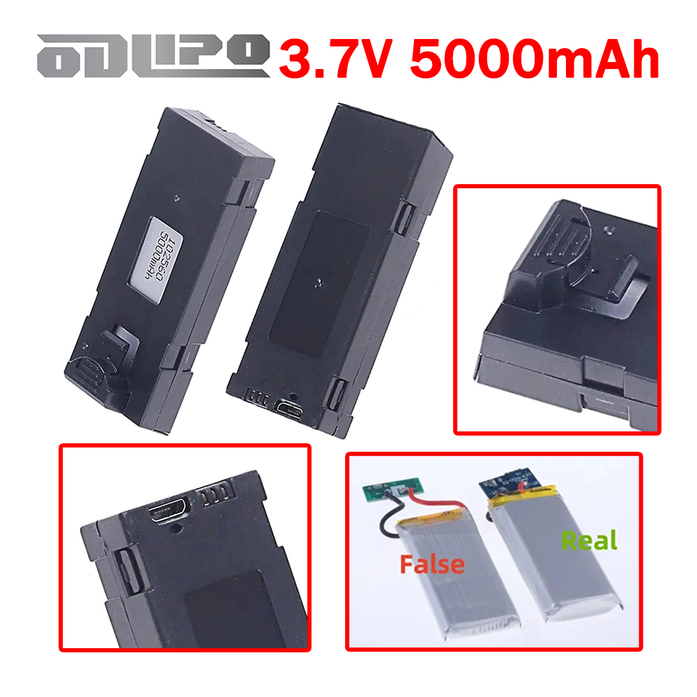 ホットな新製品 3.7V 5000mah RCドローンバッテ - Drone Rc E99 K3 のレビューと価格