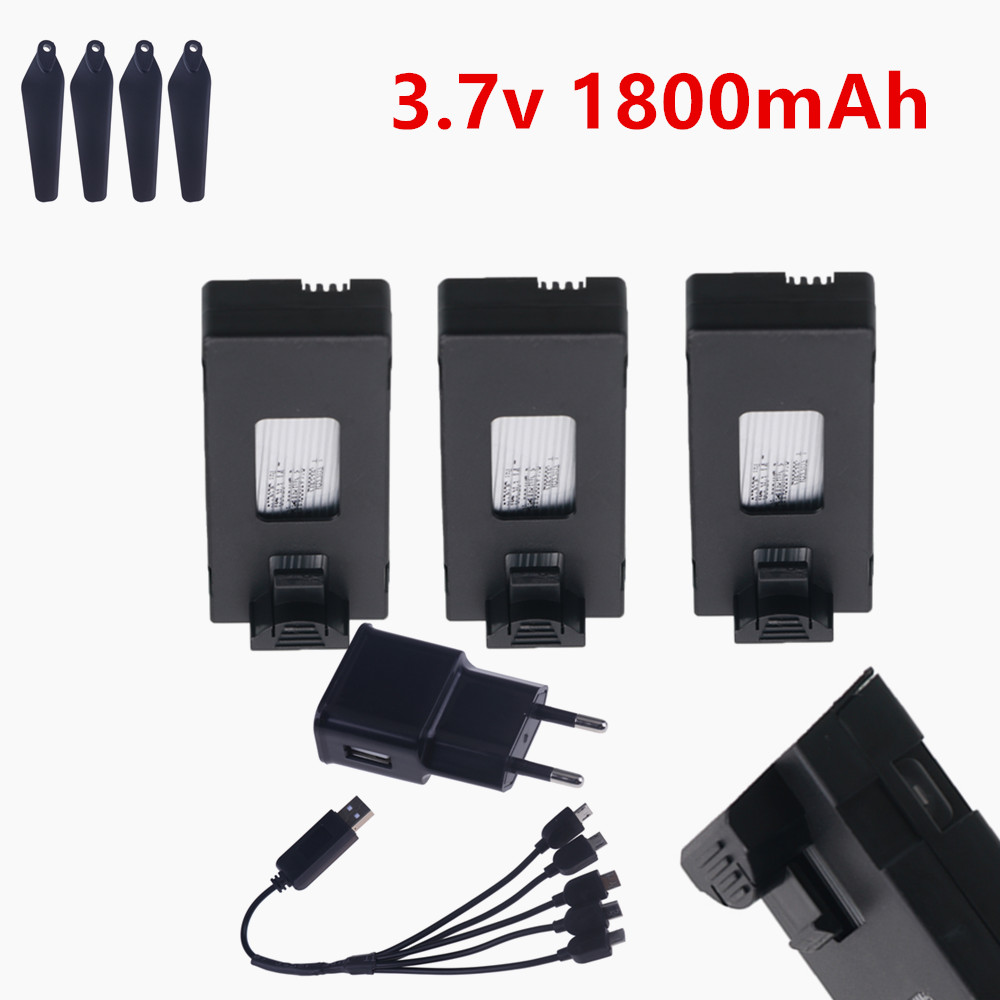 充電式 3.7V リポバッテリー 1800mAh または R - Drone Rc E99 K3 のレビューと価格