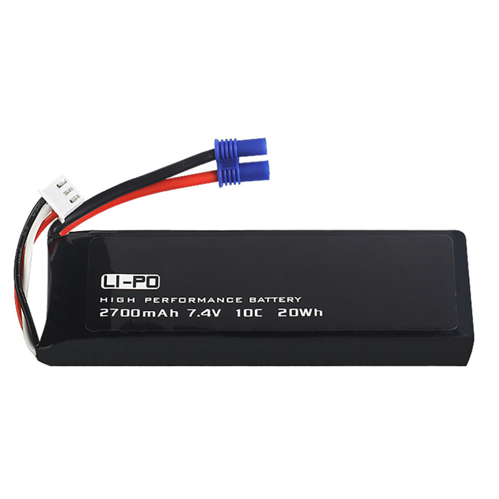 7.4V 2700mAh 10C オリジナルバッテリー Hu - Dron Rc Quadcopter のレビューと価格