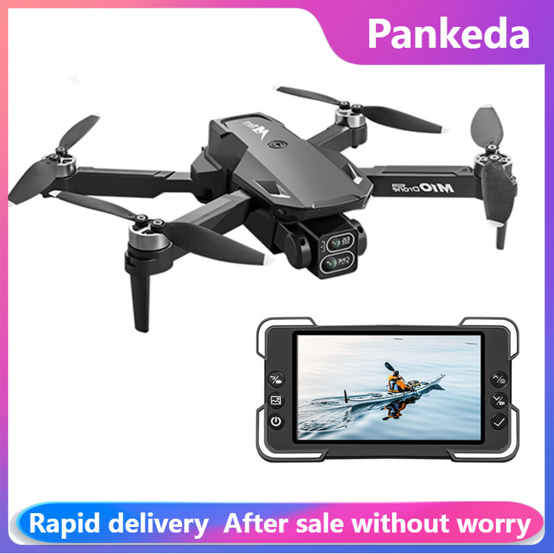 M10カメラドローン、画面付きリモコン、デュアルカメラ、オプ - Drone Rc With Screen のレビューと価格