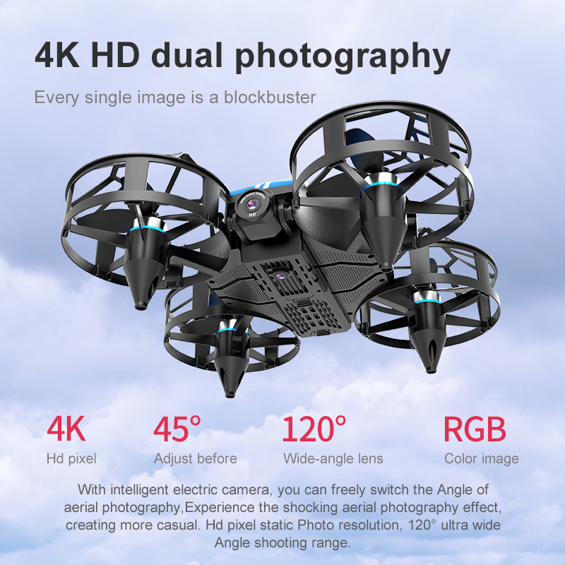 新型ミニドローン 812PRO プロ仕様 HD空撮ドローン  - Drone Rc With Screen のレビューと価格