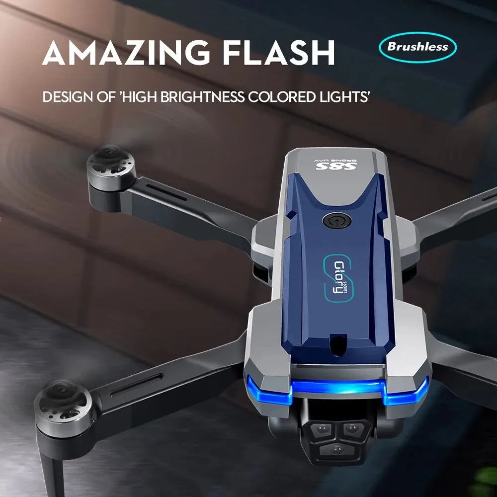 折りたたみ式リモートコントロールドローンRCS8S GPS, - Drone Rc With Screen のレビューと価格